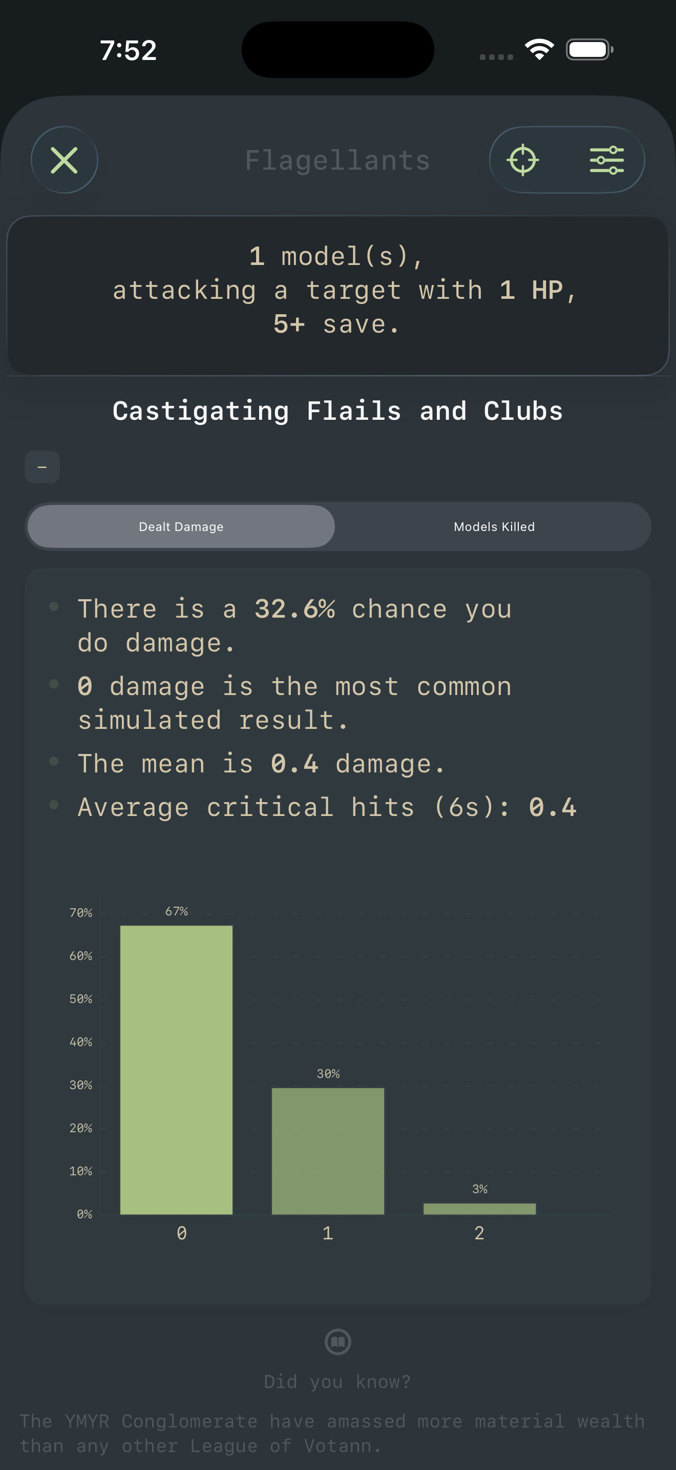 Mathhammer Calculator